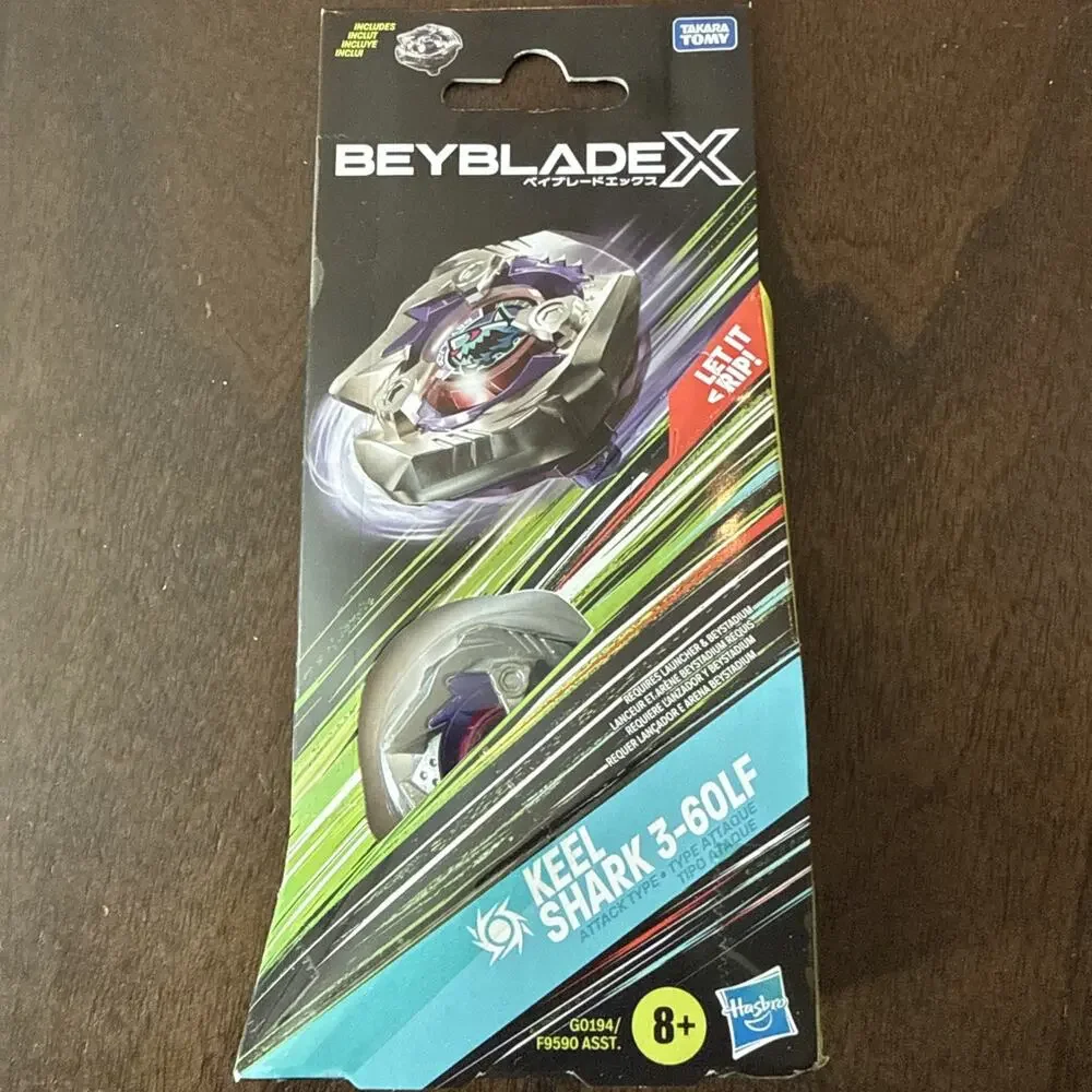 Beyblade X Series Booster Keel Shark 3-60LF Takara Tomy Hasbro